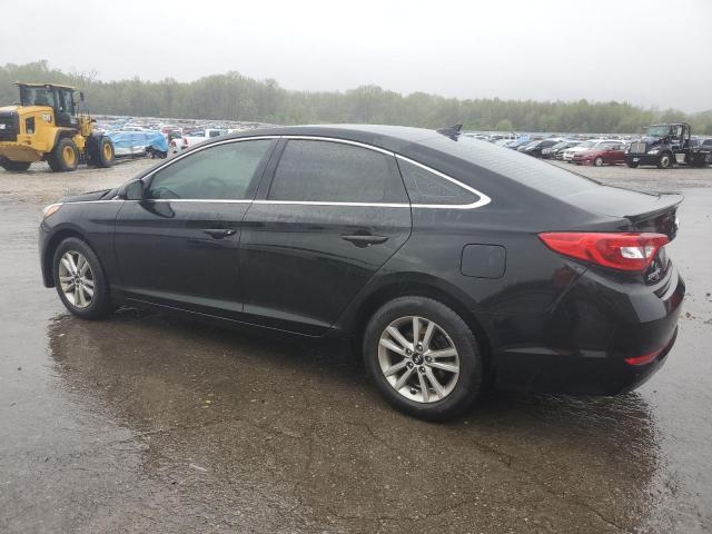 HYUNDAI SONATA 2016 black  gas 5NPE24AF9GH384299 photo #3