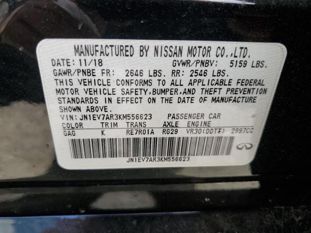 2019 INFINITI Q50 LUXE - JN1EV7AR3KM556623