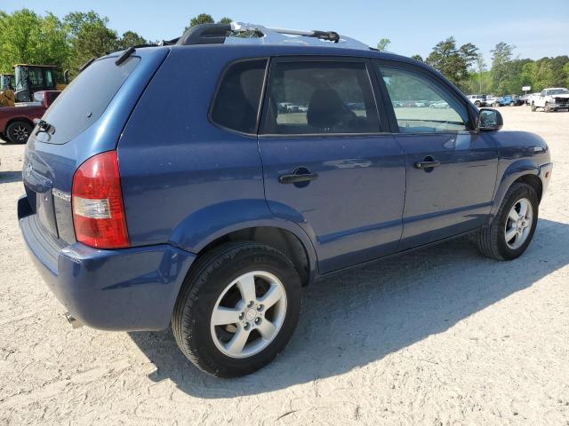 HYUNDAI TUCSON GL 2005 blue  gas KM8JM12B75U163964 photo #4