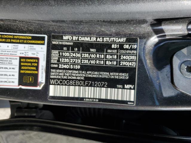 2020 MERCEDES-BENZ GLC 300 4M - WDC0G8EB0LF712072