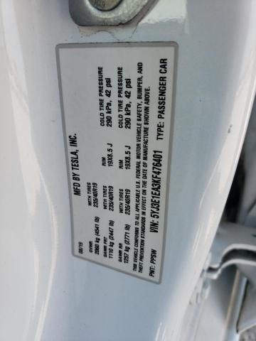 2019 TESLA MODEL 3 - 5YJ3E1EA3KF476401