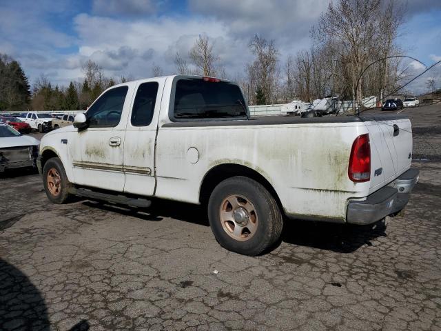 FORD F150 2001 white  gas 1FTZX17281NB94233 photo #3