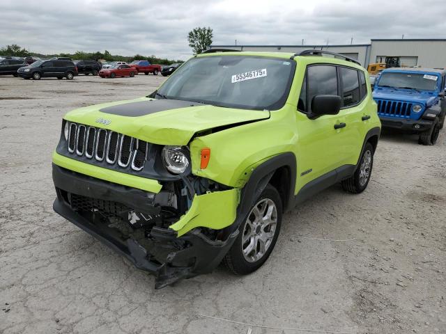Vin: zaccjbab3jpj32474, lot: 55346175, jeep renegade sport 2018 img_1