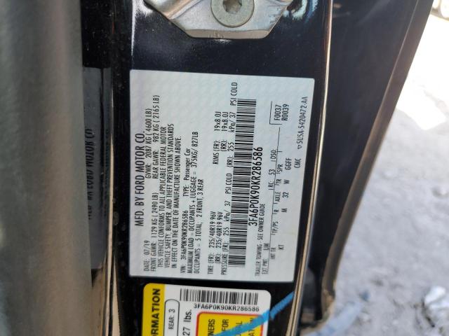 2019 FORD FUSION TIT - 3FA6P0K90KR286586