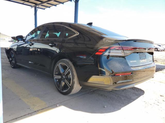 HONDA ACCORD HYB 2023 black  hybrid engine 1HGCY2F53PA051230 photo #3