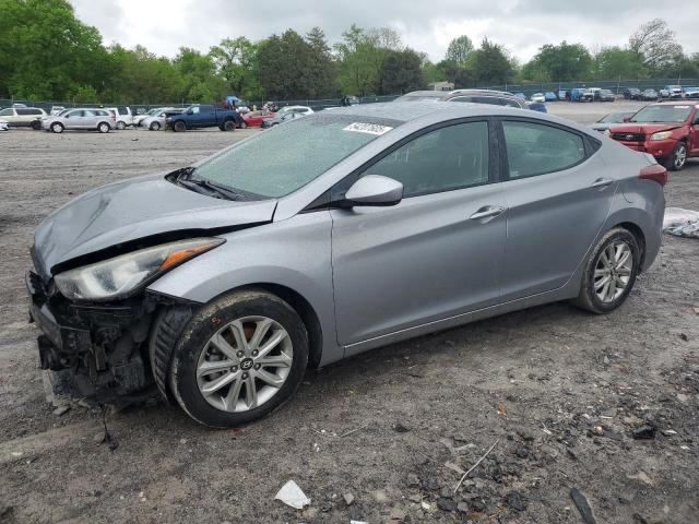 Vin: kmhdh4ae9eu123738, lot: 54207605, hyundai elantra se 2014 img_1