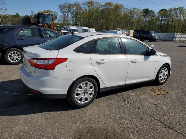 FORD FOCUS SE 2012 white  gas 1FAHP3F25CL370202 photo #4