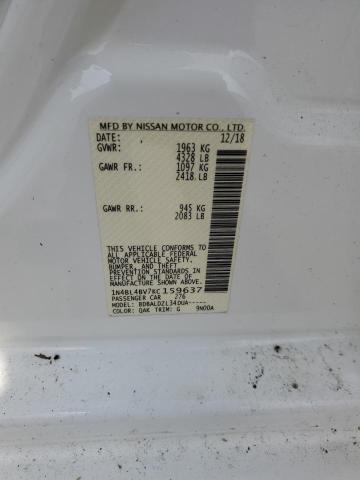 2019 NISSAN ALTIMA S - 1N4BL4BV7KC159637