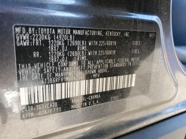 2021 TOYOTA RAV4 XLE P - 4T3B6RFV1MU042547