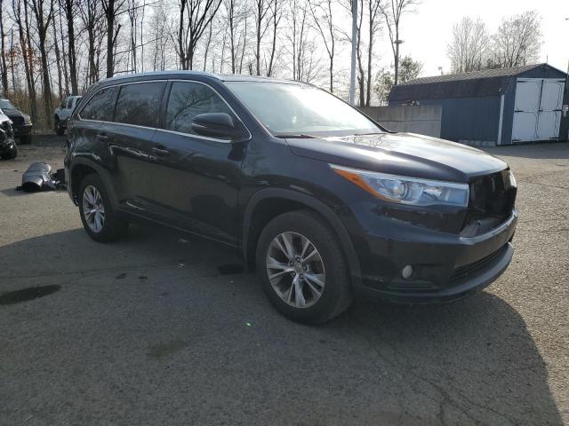 Vin: 5tdjkrfhxfs170601, lot: 53781185, toyota highlander xle 20154
