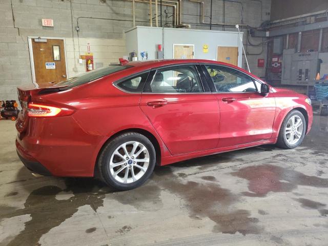 FORD FUSION SE 2020 red  gas 3FA6P0HD1LR245199 photo #4