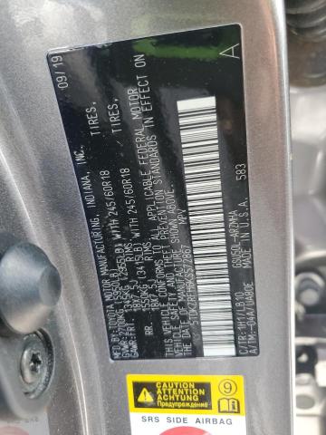 2019 TOYOTA HIGHLANDER - 5TDKZRFH6KS572867