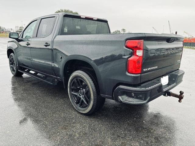 CHEVROLET SILVERADO 2022 black  gas 1GCPABEK7NZ633597 photo #4
