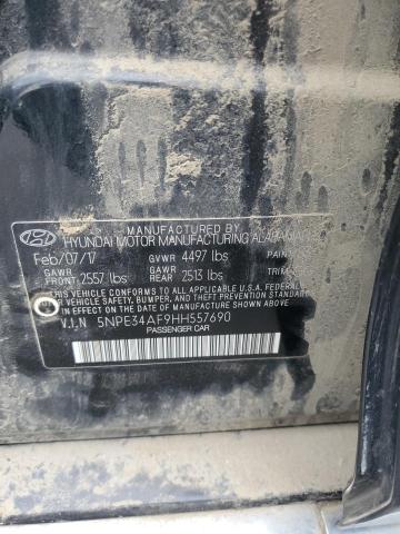 2017 HYUNDAI SONATA SPO 5NPE34AF9HH557690