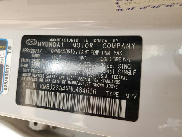 2017 HYUNDAI TUCSON SE - KM8J23A4XHU484616