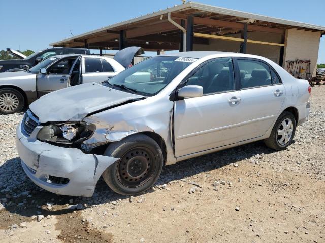 TOYOTA COROLLA CE 2005 silver  gas JTDBR32E352055434 photo #1