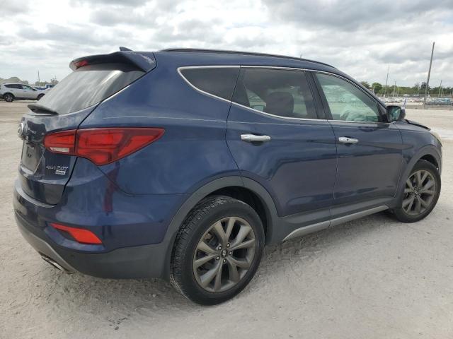 Vin: 5xyzw4la9hg486976, lot: 54078525, hyundai santa fe 20173