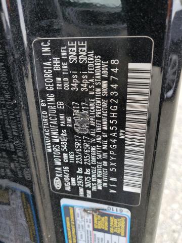 2017 KIA SORENTO LX - 5XYPG4A55HG234748