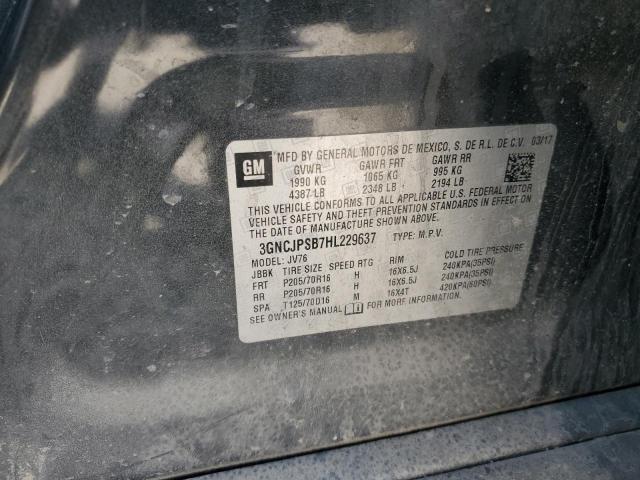 2017 CHEVROLET TRAX 1LT - 3GNCJPSB7HL229637