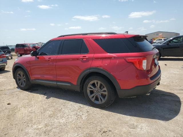 FORD EXPLORER X 2021 red  gas 1FMSK7DH7MGA83088 photo #3