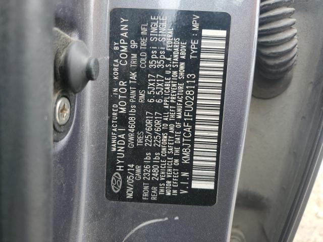 2015 HYUNDAI TUCSON GLS - KM8JTCAF1FU028113