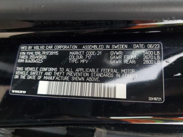 2024 VOLVO XC60 PLUS YV4L12RL7R1739115
