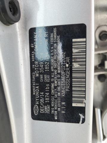 2015 HYUNDAI ACCENT GS KMHCT5AE0FU212082