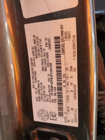 2018 FORD F150 SUPER - 1FTEW1EP9JFC50108