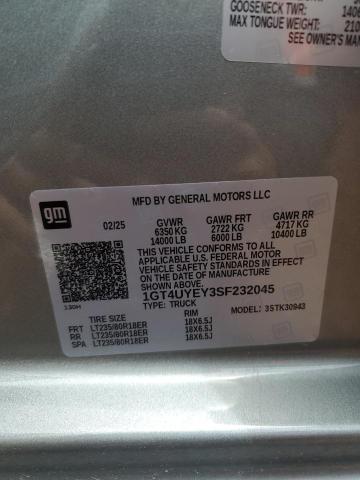 2025 GMC SIERRA K35 - 1GT4UYEY3SF232045
