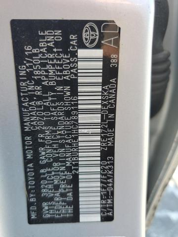 2017 TOYOTA COROLLA L - 2T1BURHE1HC789116