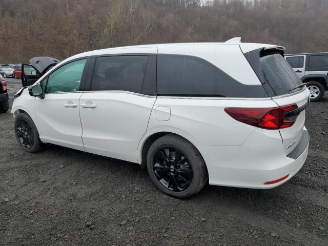 HONDA ODYSSEY SP 2023 white  gas 5FNRL6H74PB069353 photo #3