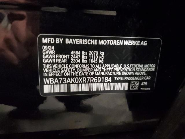 2024 BMW 228XI - WBA73AK0XR7R69184