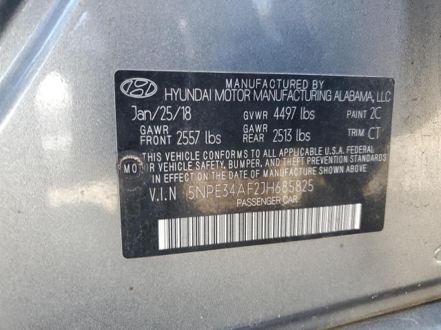 2018 HYUNDAI SONATA SPO - 5NPE34AF2JH685825