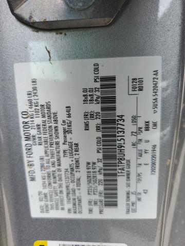 2020 FORD MUSTANG - 1FATP8UH9L5137734