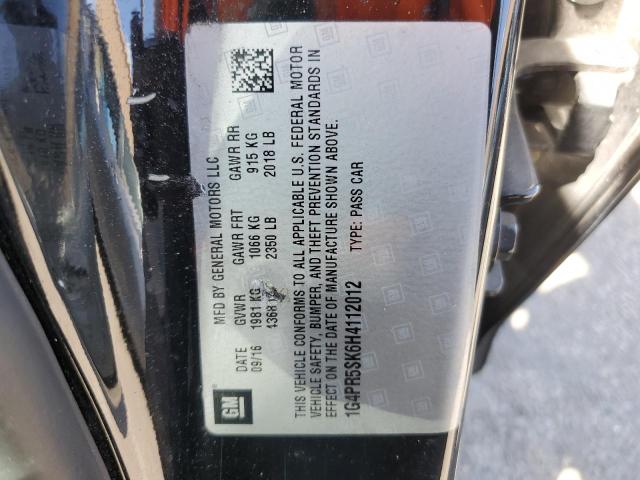 2017 BUICK VERANO SPO 1G4PR5SK6H4112012