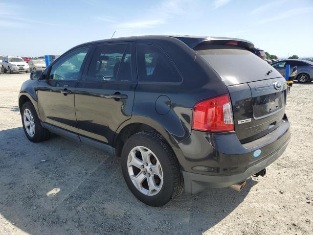 FORD EDGE SEL 2014 black  gas 2FMDK3JC3EBA83415 photo #3