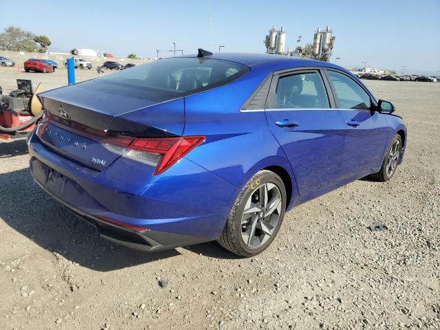 HYUNDAI ELANTRA LI 2023 blue  hybrid engine KMHLN4AJ4PU092595 photo #4