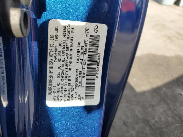 2019 INFINITI Q60 PURE JN1EV7EK3KM231094