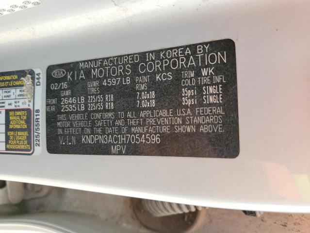 2017 KIA SPORTAGE E - KNDPN3AC1H7054596