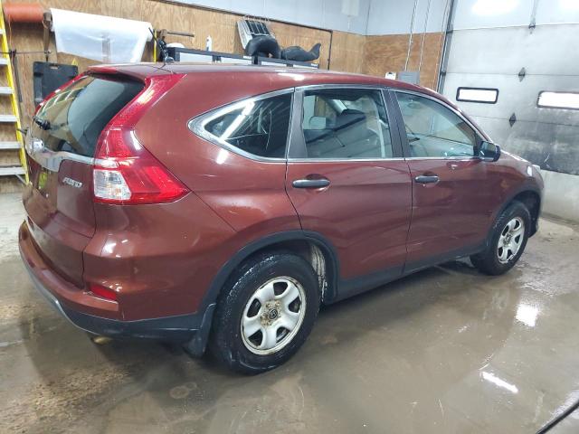 Vin: 5j6rm4h33fl117557, lot: 53387115, honda crv lx 20153