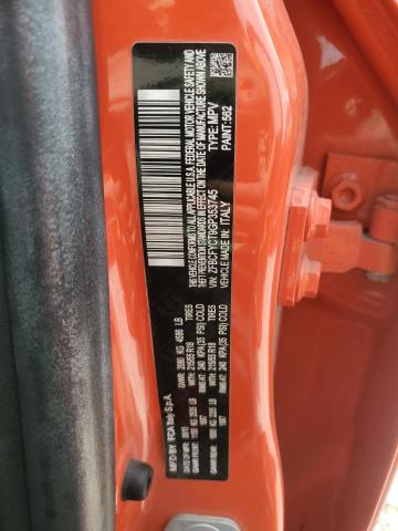 2016 FIAT 500X TREKK ZFBCFYCT9GP353745