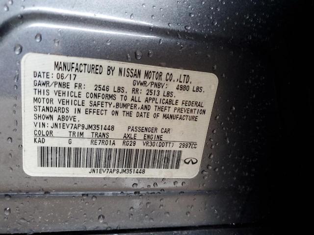 2018 INFINITI Q50 LUXE - JN1EV7AP9JM351448