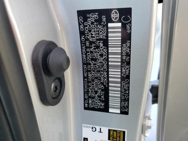 2021 TOYOTA PRIUS SPEC JTDKAMFUXM3130587