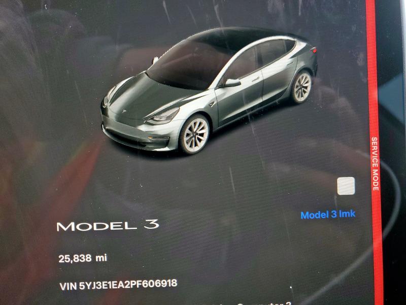 2023 TESLA MODEL 3 5YJ3E1EA2PF606918