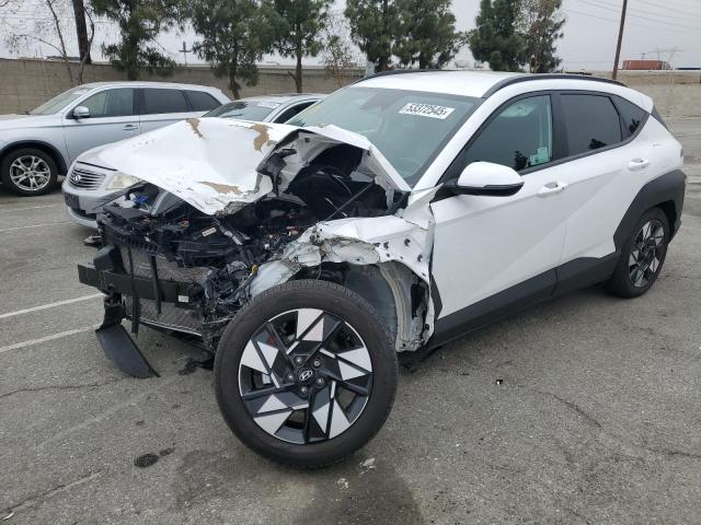 HYUNDAI KONA SEL 2024 white  gas KM8HB3AB9RU097084 photo #1