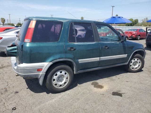 HONDA CR-V LX 2001 green 4dr spor gas JHLRD28481S000805 photo #4