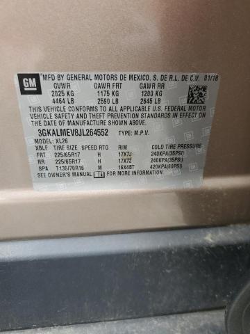 2018 GMC TERRAIN SL - 3GKALMEV8JL264552