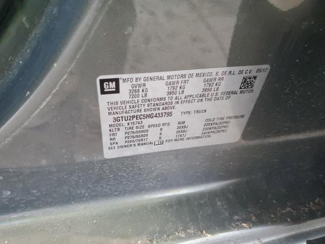 2017 GMC SIERRA K15 - 3GTU2PEC5HG433795