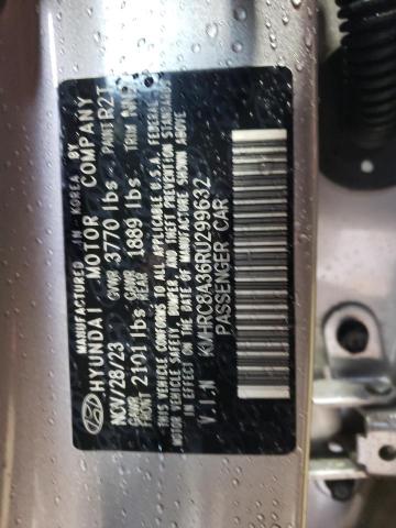 2024 HYUNDAI VENUE SEL - KMHRC8A36RU299632