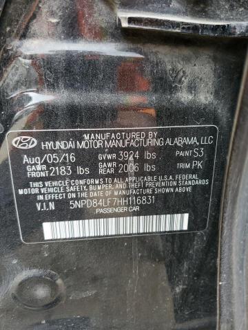 2017 HYUNDAI ELANTRA SE - 5NPD84LF7HH116831
